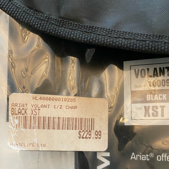 🐴 ARIAT Volant Show Chap - Picture 4 of 8